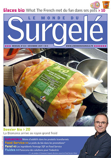 couverture monde du surgelé magazine magazine