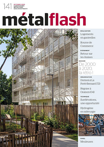 couverture magazine metal flash