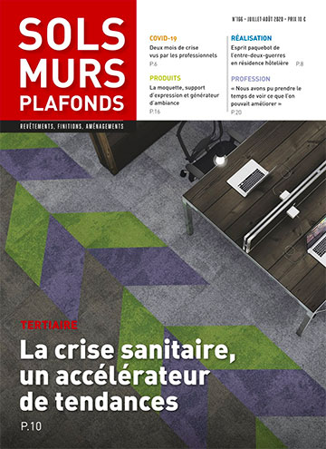 couverture magazine sols, murs et plafonds
