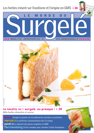 couverture monde du surgelé magazine magazine