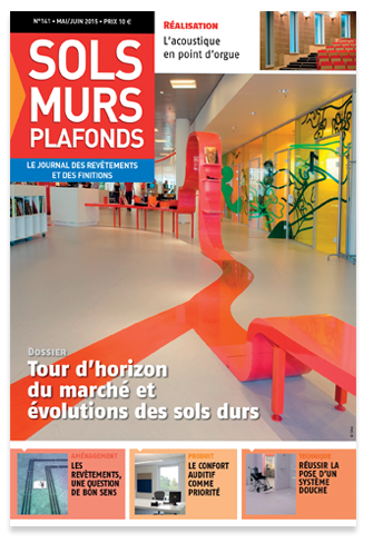 couverture magazine sols, murs et plafonds