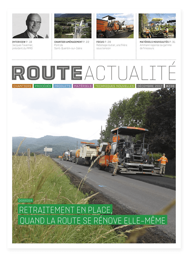 couverture magazine route actualité
